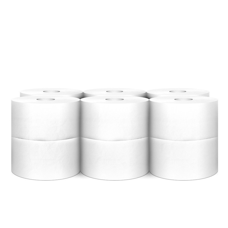 Hârtie igienică,două straturi Mini jumbo,12 role