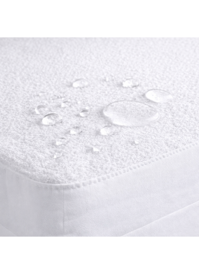 Protecție de pat 180x200x25, impermeabilă cu margine