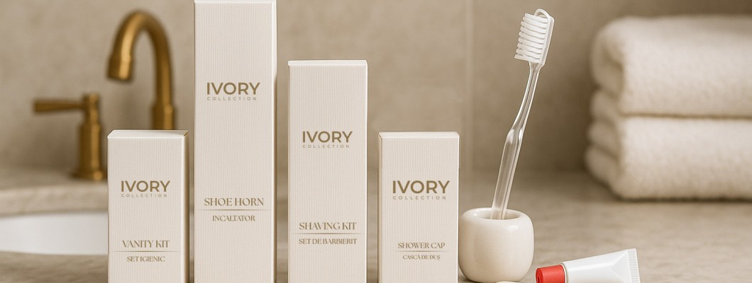 Gama Ivory – Accesorii esentiale pentru confortul oaspetilor in hoteluri